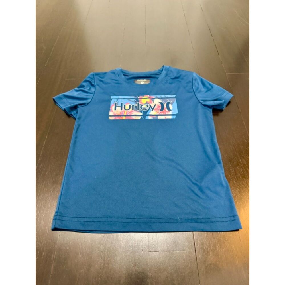 Hurley Seascape size 5 kids rash guard